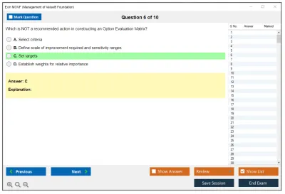 Exin MOVF Management of Value® Foundation Practice test exam simulator test engine exam Prep practice test questions answers Image 6