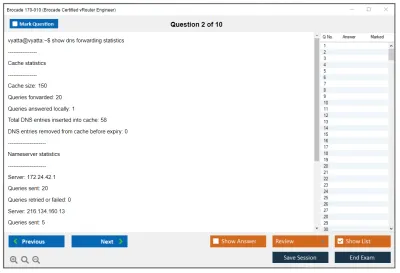 Brocade 170-010 Brocade Certified vRouter Engineer Practice test exam simulator test engine exam Prep practice test questions answers Image 2