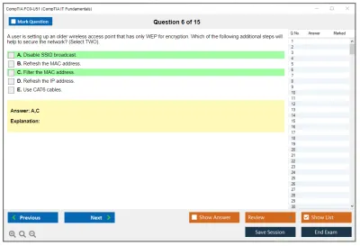 CompTIA FC0-U51 CompTIA IT Fundamentals Practice test exam simulator test engine exam Prep practice test questions answers Image 6