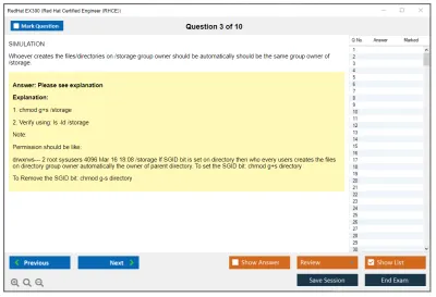 RedHat EX300 Red Hat Certified Engineer – RHCE (v6+v7) Practice test exam simulator test engine exam Prep practice test questions answers Image 1