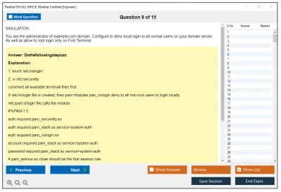 RedHat RH302 RHCE (Redhat Certified Engineer) Practice test exam simulator test engine exam Prep practice test questions answers Image 9