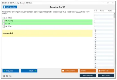SOA S90.02 SOA Technology Concepts Practice test exam simulator test engine exam Prep practice test questions answers Image 2