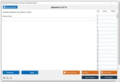 Test Prep PTCB Pharmacy Technician Certification Board Practice test exam simulator test engine exam Prep practice test questions answers Image 2