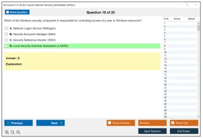 ECCouncil 312-38 Certified Network Defender (CND) Practice test exam simulator test engine exam Prep practice test questions answers Image 18