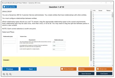 Microsoft MB-200 Microsoft Power Platform + Dynamics 365 Core Practice test exam simulator test engine exam Prep practice test questions answers Image 1