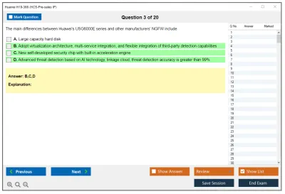Huawei H19-366 HCS-Pre-sales IP Practice test exam simulator test engine exam Prep practice test questions answers Image 3