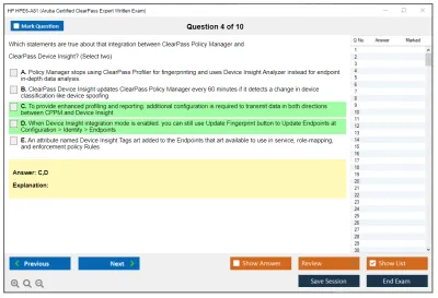 HP HPE6-A81 Aruba Certified ClearPass Expert Written Exam Practice test exam simulator test engine exam Prep practice test questions answers Image 4