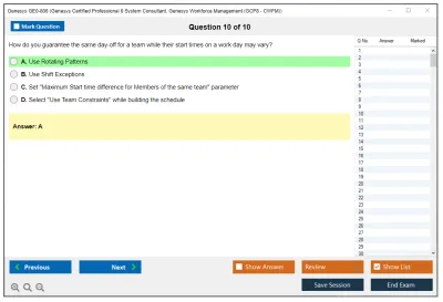 Genesys GE0-806 Genesys Certified Professional 8 System Consultant, Genesys Workforce Management (GCP8 - CWFM) Practice test exam simulator test engine exam Prep practice test questions answers Image 10