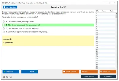 iSQI CTFL_Foundation ISTQB Certified Tester Foundation Level Practice test exam simulator test engine exam Prep practice test questions answers Image 9