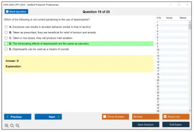 ASIS ASIS-CPP ASIS - Certified Protection Professional (CPP) Exam Practice test exam simulator test engine exam Prep practice test questions answers Image 19