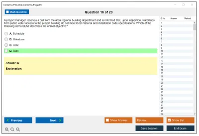 CompTIA PK0-004 CompTIA Project + Practice test exam simulator test engine exam Prep practice test questions answers Image 16