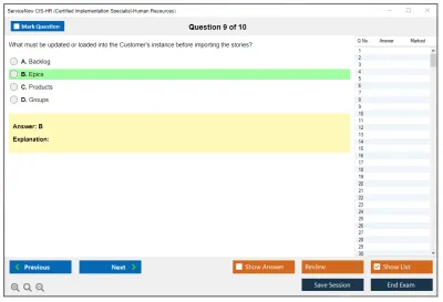 ServiceNow CIS-HR Certified Implementation Specialist-Human Resources Practice test exam simulator test engine exam Prep practice test questions answers Image 9