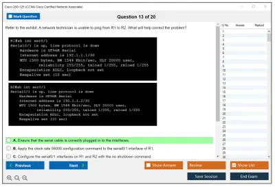 Cisco 200-125 CCNA Cisco Certified Network Associate Practice test exam simulator test engine exam Prep practice test questions answers Image 13