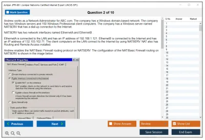 Juniper JPR-961 Juniper Networks Certified Internet Expert (JNCIE-SP) Practice test exam simulator test engine exam Prep practice test questions answers Image 2