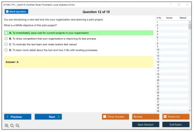 ISTQB CTFL_Syll2018 ISTQB Certified Tester Foundation Level (Syllabus 2018) Practice test exam simulator test engine exam Prep practice test questions answers Image 12