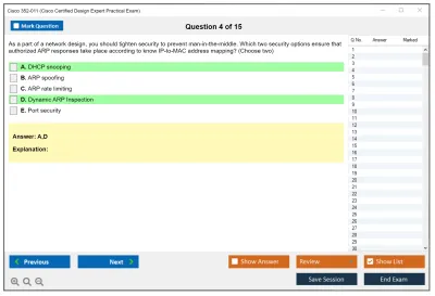 Cisco 352-011 Cisco Certified Design Expert Practical Exam Practice test exam simulator test engine exam Prep practice test questions answers Image 4