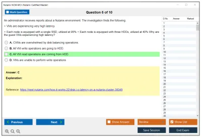 Nutanix NCM-MCI Nutanix Certified Master Practice test exam simulator test engine exam Prep practice test questions answers Image 6