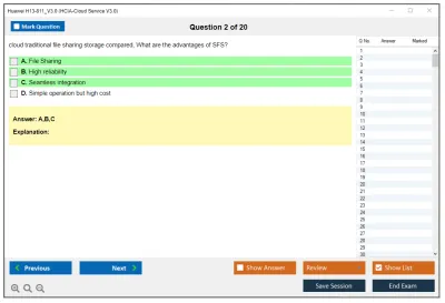 Huawei H13-811_V3.0 HCIA-Cloud Service V3.0 Practice test exam simulator test engine exam Prep practice test questions answers Image 2