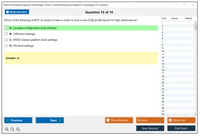 WSO2 Enterprise-Integrator-6-Developer WSO2 Certified Enterprise Integrator 6 Developer (6.5 version) Practice test exam simulator test engine exam Prep practice test questions answers Image 10