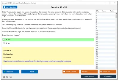 Microsoft SC-200 Microsoft Security Operations Analyst Practice test exam simulator test engine exam Prep practice test questions answers Image 10