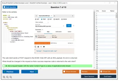 Mulesoft MuleSoft-Certified-Developer-Level-1 MuleSoft Certified Developer - Level 1 (Mule 4) Practice test exam simulator test engine exam Prep practice test questions answers Image 7
