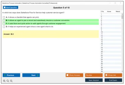 Salesforce Process-Automation Salesforce Process Automation Accredited Professional Practice test exam simulator test engine exam Prep practice test questions answers Image 5