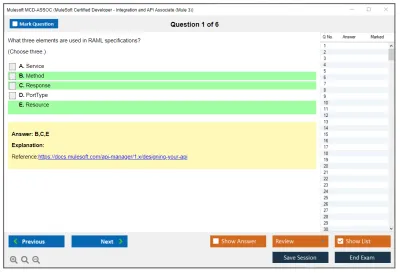 Mulesoft MCD-ASSOC MuleSoft Certified Developer - Integration and API Associate (Mule 3) Practice test exam simulator test engine exam Prep practice test questions answers Image 1