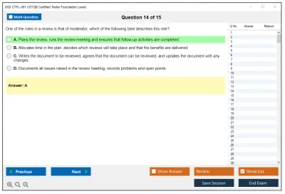 iSQI CTFL-001 ISTQB Certified Tester Foundation Level Practice test exam simulator test engine exam Prep practice test questions answers Image 14