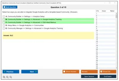 Salesforce Community-Cloud-Consultant Salesforce Certified Community Cloud Consultant Practice test exam simulator test engine exam Prep practice test questions answers Image 3