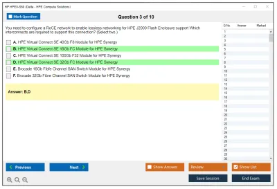 HP HPE0-S60 Delta - HPE Compute Solutions Practice test exam simulator test engine exam Prep practice test questions answers Image 3