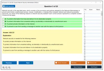 ECCouncil 312-38 Certified Network Defender (CND) Practice test exam simulator test engine exam Prep practice test questions answers Image 5