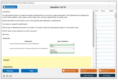 Microsoft PL-100 Microsoft Power Platform App Maker Practice test exam simulator test engine exam Prep practice test questions answers Image 3