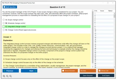 PMI PMI-SP PMI Scheduling Professional Practice test exam simulator test engine exam Prep practice test questions answers Image 9