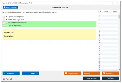 Huawei H31-311_V2.5 HCIA-Transmission V2.5 Practice test exam simulator test engine exam Prep practice test questions answers Image 3