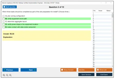 Network Appliance NS0-502 NetApp Certified Implementation Engineer – SAN Practice test exam simulator test engine exam Prep practice test questions answers Image 2