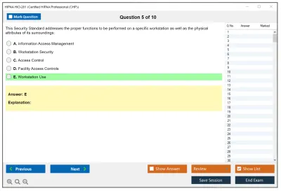 HIPAA HIO-201 Certified HIPAA Professional Practice test exam simulator test engine exam Prep practice test questions answers Image 5
