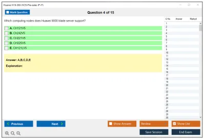 Huawei H19-369 HCS-Pre-sales IP-IT Practice test exam simulator test engine exam Prep practice test questions answers Image 4