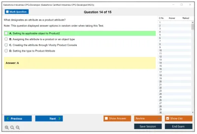 Salesforce Industries-CPQ-Developer Salesforce Certified Industries CPQ Developer Practice test exam simulator test engine exam Prep practice test questions answers Image 14