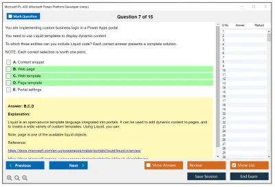 Microsoft PL-400 Microsoft Power Platform Developer Practice test exam simulator test engine exam Prep practice test questions answers Image 7