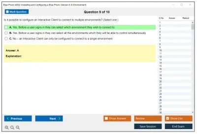 Blue Prism AIE02 Installing and Configuring a Blue Prism (Version 6.0) Environment (EN) Practice test exam simulator test engine exam Prep practice test questions answers Image 9