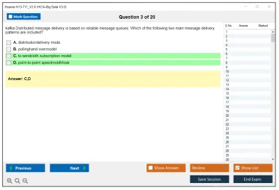 Huawei H13-711_V3.0 HCIA-Big Data V3.0 Practice test exam simulator test engine exam Prep practice test questions answers Image 3
