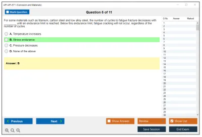 API API-571 Corrosion and Materials Professional Practice test exam simulator test engine exam Prep practice test questions answers Image 6