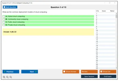 Huawei H13-211 HCIA-Intelligent Computing V1.0 Practice test exam simulator test engine exam Prep practice test questions answers Image 3
