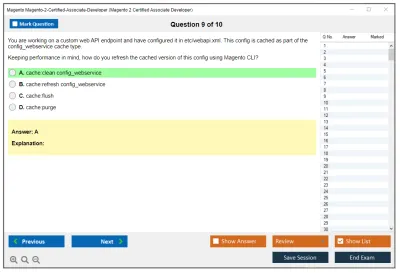 Magento Magento-2-Certified-Associate-Developer Magento 2 Certified Associate Developer Exam Practice test exam simulator test engine exam Prep practice test questions answers Image 9