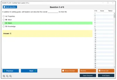 GAQM CTL-001 Certified Team Leader (CTL) Practice test exam simulator test engine exam Prep practice test questions answers Image 3