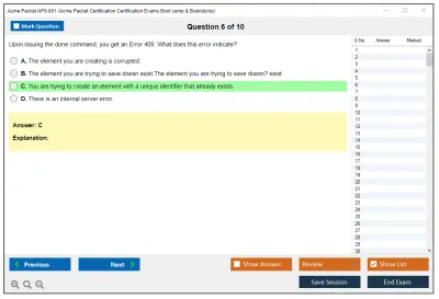 Acme Packet AP0-001 Acme Packet Certification Certification Exams Boot camp & Braindump Practice test exam simulator test engine exam Prep practice test questions answers Image 6