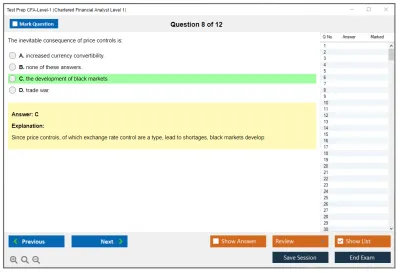 Test Prep CFA-Level-1 Chartered Financial Analyst Level 1 Practice test exam simulator test engine exam Prep practice test questions answers Image 8