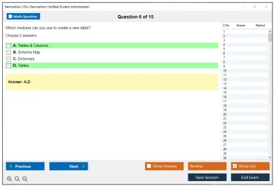 ServiceNow CSA ServiceNow Certified System Administrator Practice test exam simulator test engine exam Prep practice test questions answers Image 6
