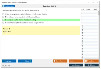 Magento M70-301 Magento Front End Developer Certification Exam Practice test exam simulator test engine exam Prep practice test questions answers Image 6