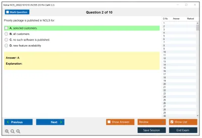Nokia NCS_20022101010 NCSS 2G RA OaM 2.2 Practice test exam simulator test engine exam Prep practice test questions answers Image 2